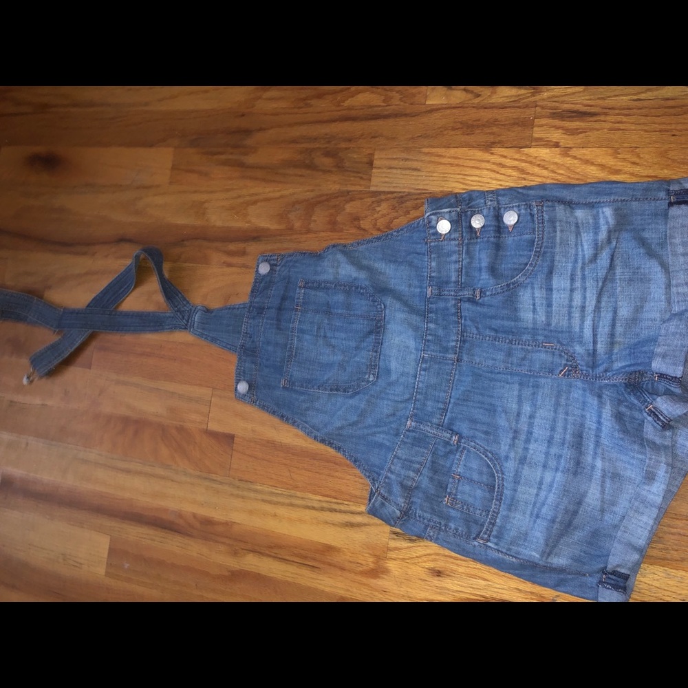 Express denim short jumper